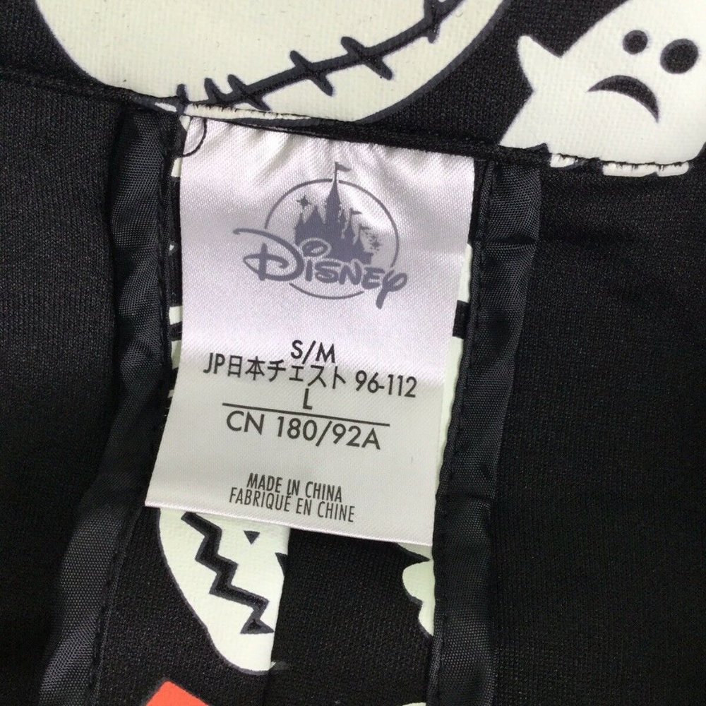 Disney The Nightmare Before Christmas Glow In The Dark Jacket Blazer Men's S/M - Picture 5 of 12